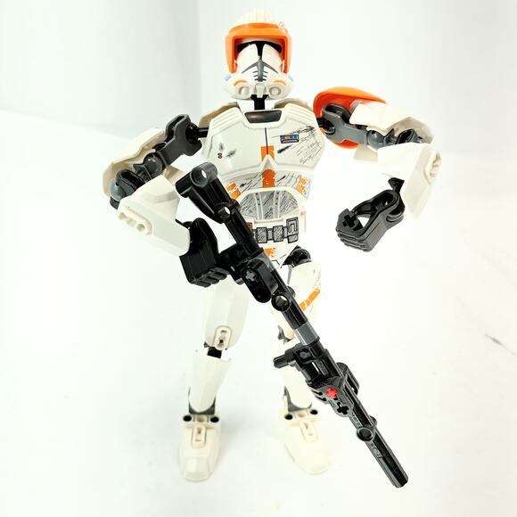 Star Wars Lego Buildable Figures Lot Luke Skywalker, Guard, Captain Phasma, Cody - Picture 4 of 11